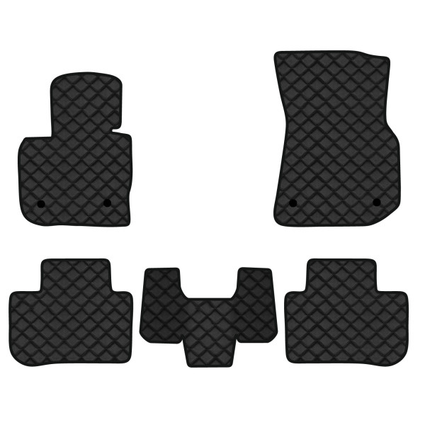 Фото - Коврики из экокожи в салон авто EVAtech ECO для X3 (G01) BMW 2017 3 поколение SUV EU BM2764CB5BW4BBB