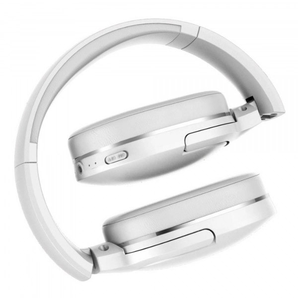 Фото - Навушники повнорозмірні бездротові Baseus Encok D02 Pro White (NGTD010302)