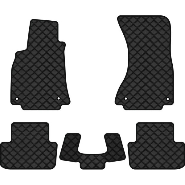 Фото - Килимки з екошкіри в салон авто EVAtech ECO для A4 (B8) Audi 2008-2011 4 покоління Sedan USA AU31100CB5AV4BBB