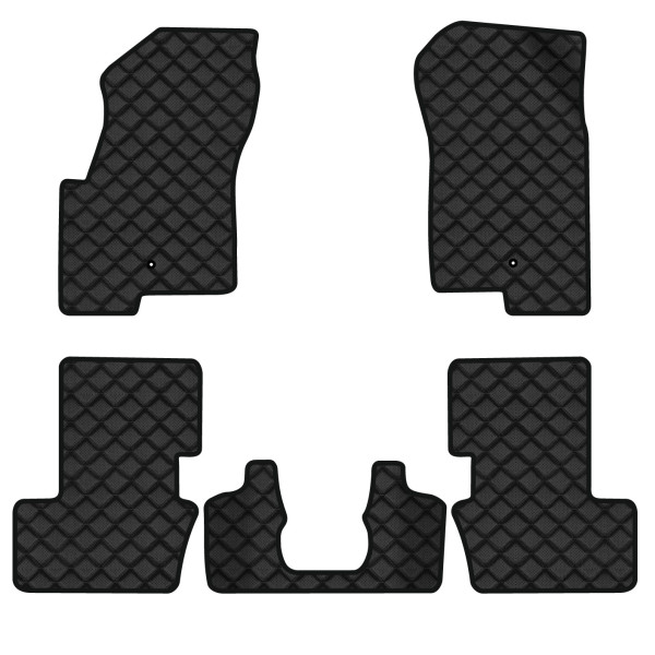 Фото - Килимки з екошкіри в салон авто EVAtech для Patriot (MK74) Jeep 2006-2011 1 покоління SUV USA (JP1760CB5LA2BBB)