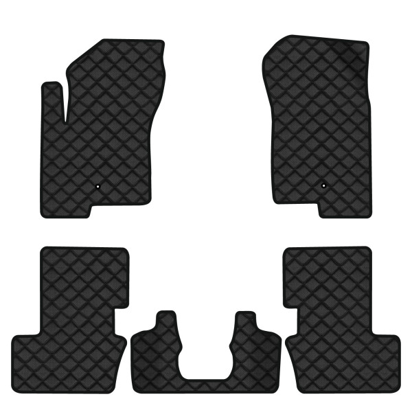 Фото - Килимки з екошкіри в салон авто EVAtech для Patriot (MK74) Jeep 2006-2011 1 покоління SUV USA (JP1760C5LA2BBB)