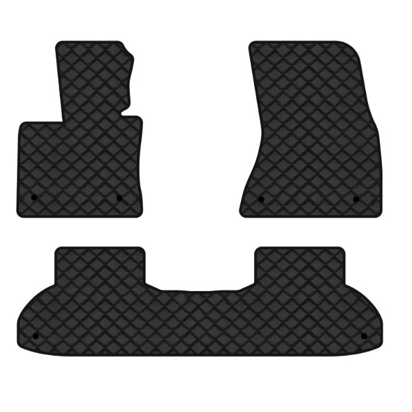 Фото - Килимки з екошкіри в салон авто EVAtech ECO для X6 (F16) BMW 2014-2019 2 покоління SUV EU BM334ZB3BW6BBB