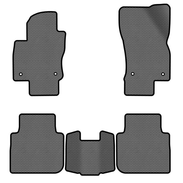 Фото - EVA коврики в салон авто EVAtech для Tiguan Allspace 7 seats Volkswagen 2016-2020 1 поколение SUV USA (VW1727CJ5AV4SGB)