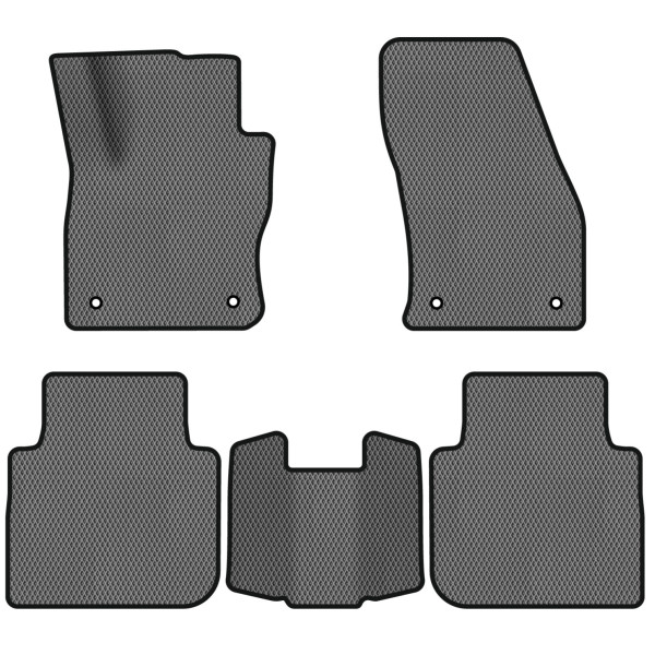 Фото - EVA килимки в салон авто EVAtech для Tiguan Allspace 5 seats Volkswagen 2016-2020 1 покоління SUV USA (VW13965CQ5AV4RGB)