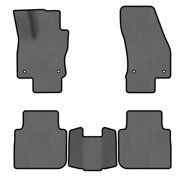 Фото - EVA коврики в салон авто EVAtech для Tiguan Allspace 7 seats Volkswagen 2016-2020 1 поколение SUV USA (VW1727CK5AV4RGB)