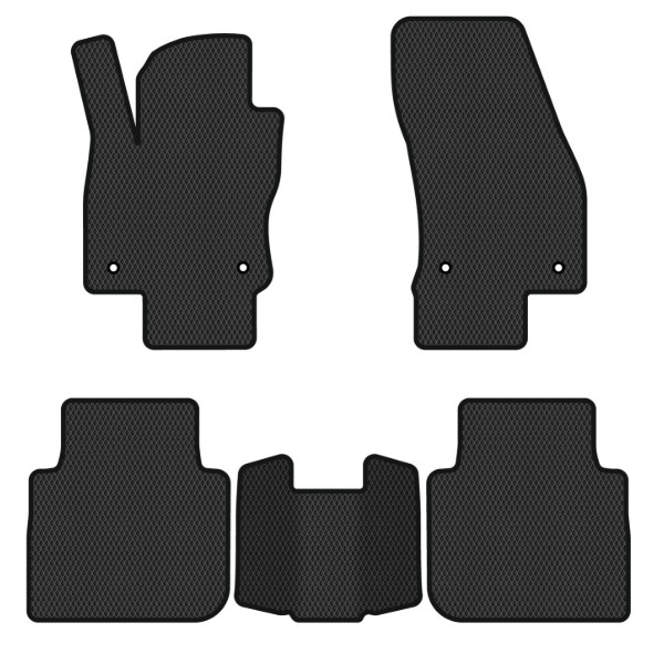 Фото - EVA коврики в салон авто EVAtech для Tiguan Allspace 5 seats Volkswagen 2016-2020 1 поколение SUV USA (VW13965CL5AV4RBB)