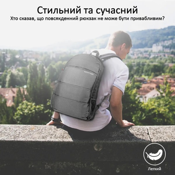 Фото - Рюкзак для ноутбука Promate Alpha-bp Black