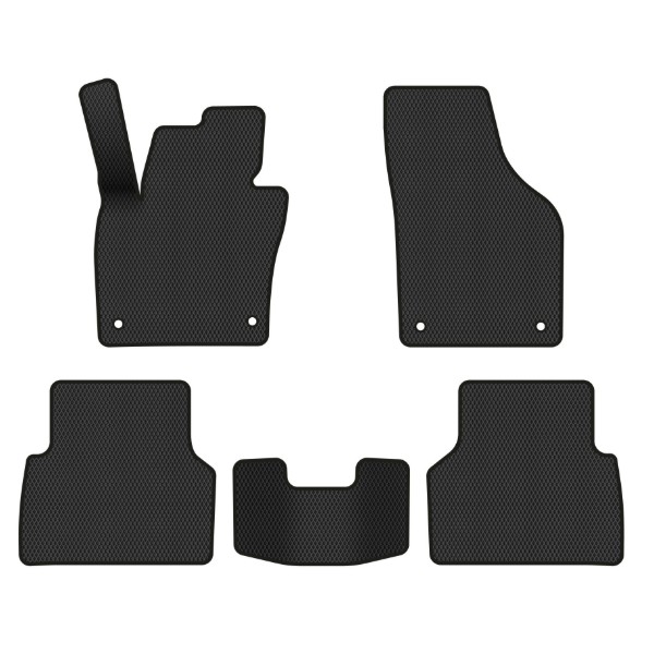 Фото - EVA коврики в салон авто EVAtech для Tiguan (NF) MT Volkswagen 2007-2018 1 поколение SUV EU (VW32987CR5AV4RBB)