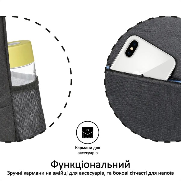 Фото - Рюкзак для ноутбука Promate Alpha-bp Black