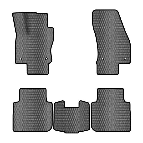 Фото - EVA коврики в салон авто EVAtech для Tiguan Allspace 7 seats Volkswagen 2016-2020 1 поколение SUV USA (VW1727CK5AV4SGB)
