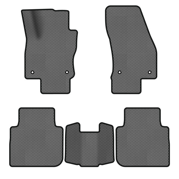 Фото - EVA килимки в салон авто EVAtech для Tiguan Allspace 5 seats Volkswagen 2016-2020 1 покоління SUV USA (VW13965CK5AV4RGB)