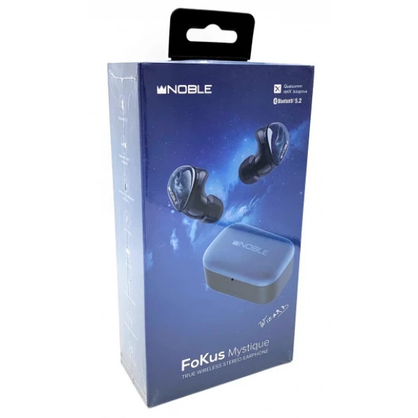 Фото - Наушники вкладыши беспроводные TWS Noble Audio FoKus Mystique Blue