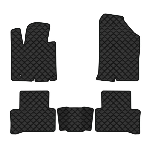 Фото - Коврики из экокожи в салон авто EVAtech ECO для Tucson (NX4) (Short base) Hyundai 2021 4 поколение SUV EU HY12727CV5LA2BBB