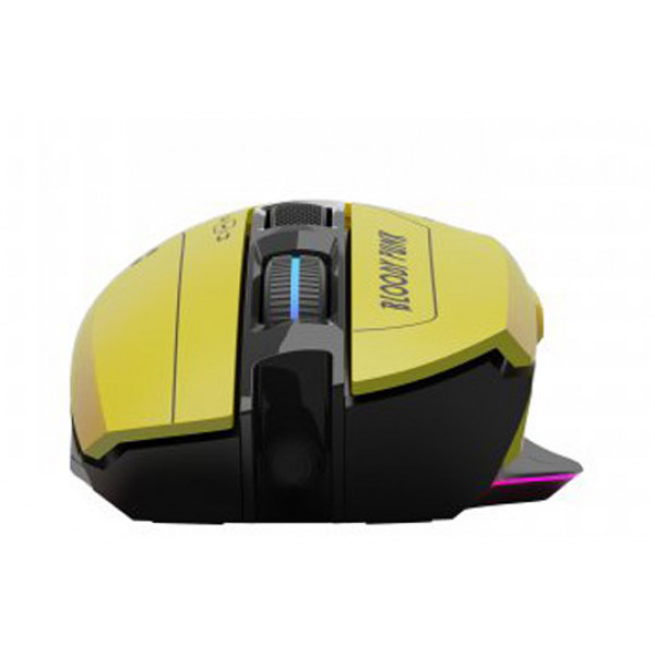 Фото - Мышь проводная игровая Bloody W70 Max (Punk Yellow)