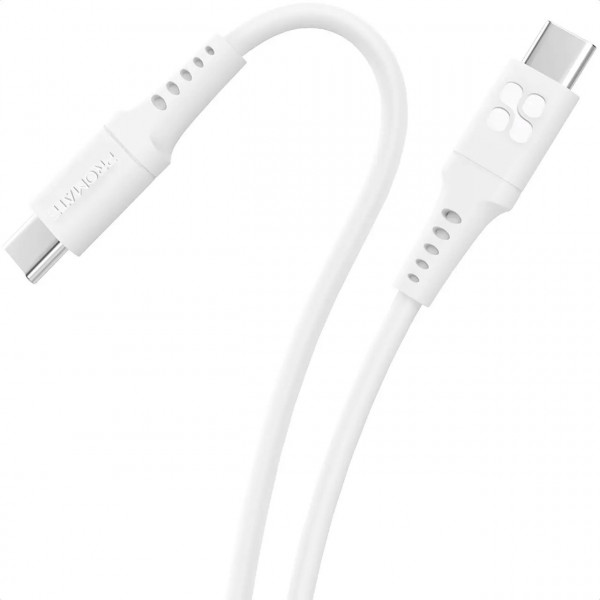Фото - Кабель синхронізації даних Promate Powerlink-cc120 White