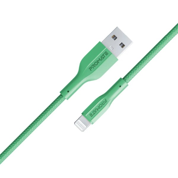 Фото - Кабель Promate Xcord-ai Green