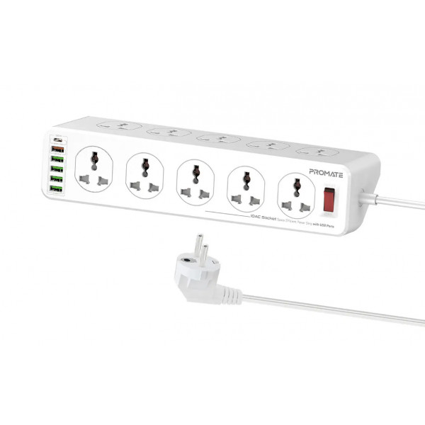 Фото - Мережевий фільтр Promate Powermatrix-5m.eu