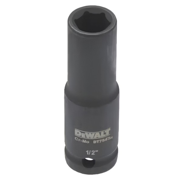 Фото - Торцевая головка DeWALT IMPACT 1/2 х 12 мм удлиненная (DT7546) Фото - Торцевая головка DeWALT IMPACT 1/2 х 12 мм удлиненная (DT7546)