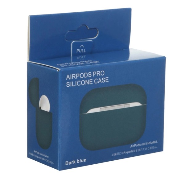 Фото - Чехол для наушников Armorstandart Ultrathin Silicone Case for Apple AirPods Pro Dark Blue (ARM55953)
