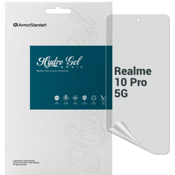Фото - Защитная пленка для смартфона Armorstandart Matte for Realme 10 Pro 5G (ARM67447) Фото - Защитная пленка для смартфона Armorstandart Matte for Realme 10 Pro 5G (ARM67447)