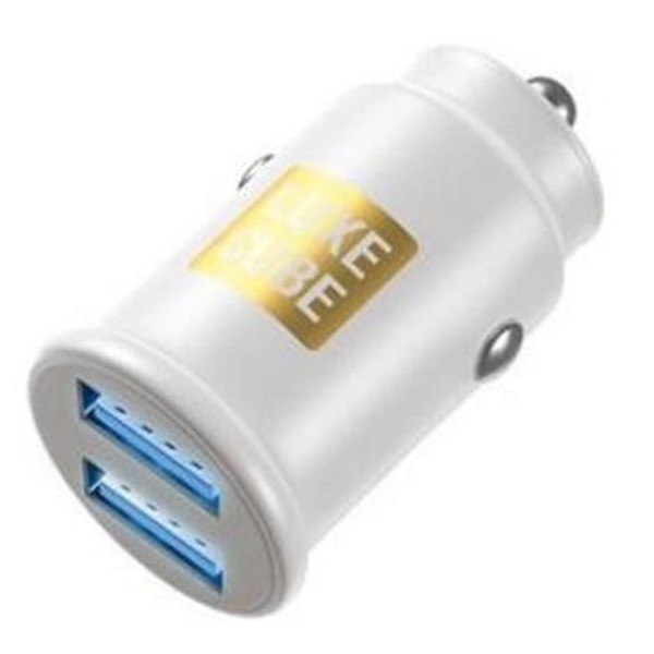 Фото - Автомобильное зарядное устройство Luxe Cube 2USB 12W White (8886998698496)