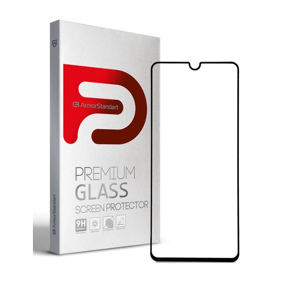 Фото - Захисне скло для смартфону Armorstandart Full Glue Curved for Samsung A42 (A425) Black (ARM58347)