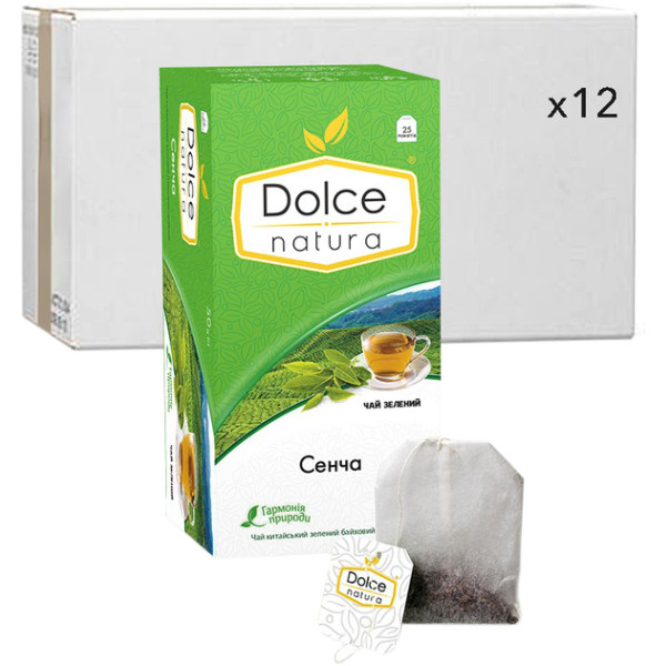Фото - Чай Dolce Natura Сенча 50 г 12 шт. (2000006535658)