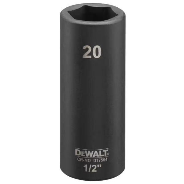 Фото - Торцева голівка DeWALT IMPACT 1/2 х 20 мм (DT7554)