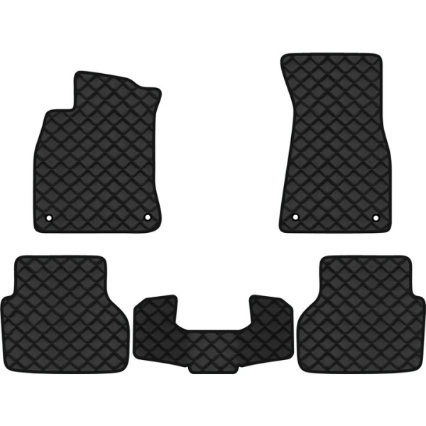 Фото - Килимки з екошкіри в салон авто EVAtech ECO для A6 (C8) Hybrid Audi 2018 5 покоління Sedan EU AU44463CB5AV4BBB