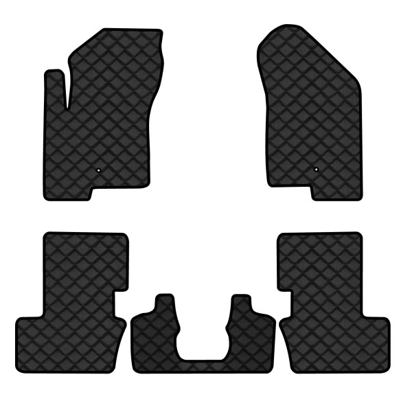 Фото - Килимки з екошкіри в салон авто EVAtech для Patriot (MK74) Restyling Jeep 2011-2016 1 покоління SUV USA (JP1761CV5LA2BBB)
