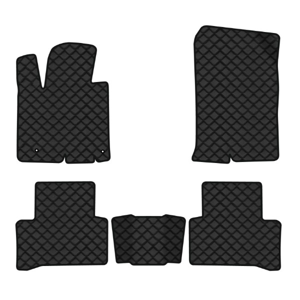 Фото - Коврики из экокожи в салон авто EVAtech ECO для Tucson (NX4) (Short base) Hyundai 2021 4 поколение SUV EU HY12727C5LA2BBB