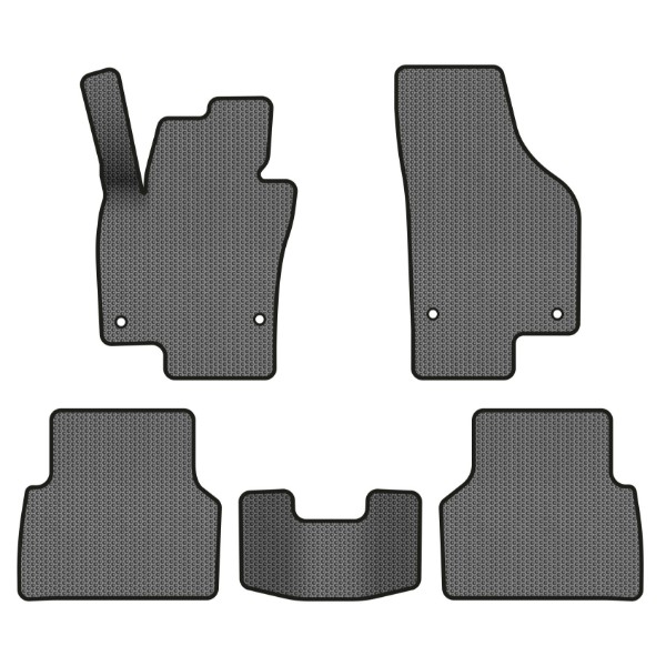 Фото - EVA коврики в салон авто EVAtech для Tiguan (NF) MT Volkswagen 2007-2018 1 поколение SUV EU (VW32987CL5AV4SGB)