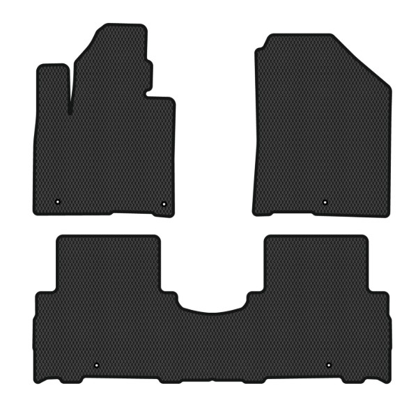 Фото - EVA коврики в салон авто EVAtech для Sorento (UM) 7 seats Kia 2014-2020 3 поколение SUV Korea KI1355ZV3LA5RBB