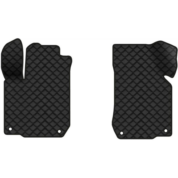 Фото - Килимки з екошкіри в салон авто передні EVAtech ECO для Golf (IV) 3-doors Volkswagen 1997-2006 4 покоління Htb EU VW2745A2AV4BBB