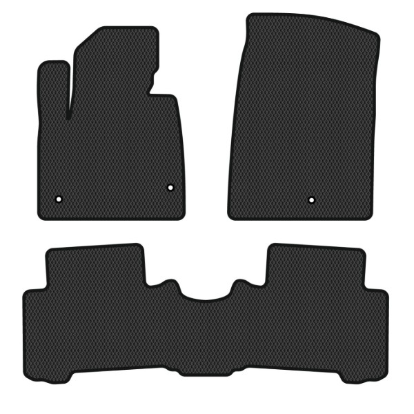 Фото - EVA коврики в салон авто EVAtech для Santa FE (DM) 7 seats Hyundai 2012-2017 3 поколение SUV USA HY34472Z3LA3RBB