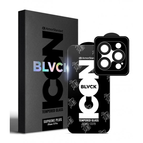 Фото - Захисне скло для смартфону Armorstandart Supreme Plus Black Icon for Apple iPhone 13 Pro (ARM68072) Фото - Захисне скло для смартфону Armorstandart Supreme Plus Black Icon for Apple iPhone 13 Pro (ARM68072)
