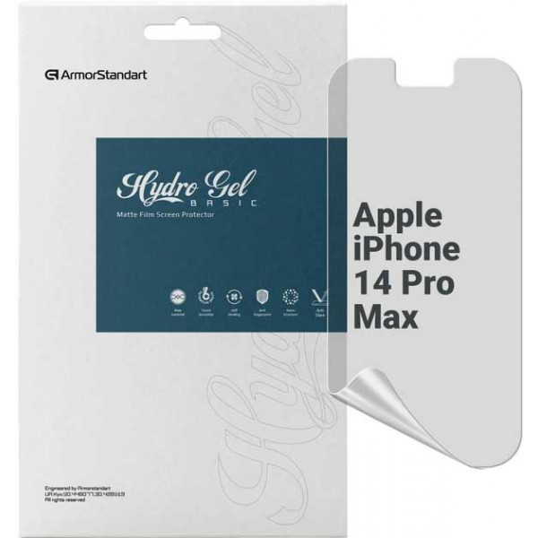 Фото - Захисна плівка для смартфону Armorstandart Matte for Apple iPhone 14 Pro Max (ARM63991) Фото - Захисна плівка для смартфону Armorstandart Matte for Apple iPhone 14 Pro Max (ARM63991)