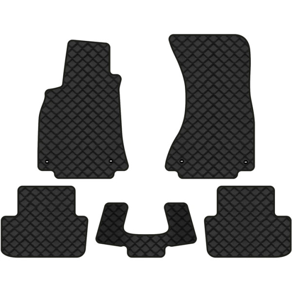 Фото - Килимки з екошкіри в салон авто EVAtech ECO для A4 (B8) Audi 2008-2011 4 покоління Combi EU AU32958CB5TL4BBB