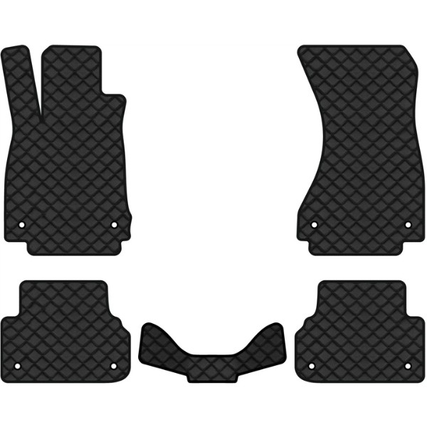 Фото - Коврики из экокожи в салон авто EVAtech ECO для A4 (B9) Audi 2015 5 поколение Sedan USA AU32322C5AV8BBB