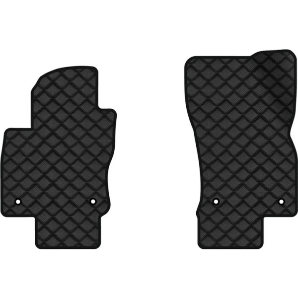 Фото - Коврики из экокожи в салон авто передние EVAtech ECO для Tiguan Allspace 5 seats Volkswagen 2016-2020 1 поколение SUV USA VW13965AH2AV4BBB