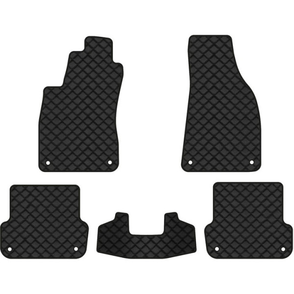 Фото - Килимки з екошкіри в салон авто EVAtech ECO для A4 (B6) MT Audi 2000-2004 2 покоління Combi EU AU1410CG5AV8BBB