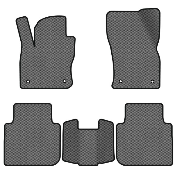 Фото - EVA коврики в салон авто EVAtech для Tiguan Allspace 5 seats Volkswagen 2016-2020 1 поколение SUV USA (VW13965CN5AV4RGB)