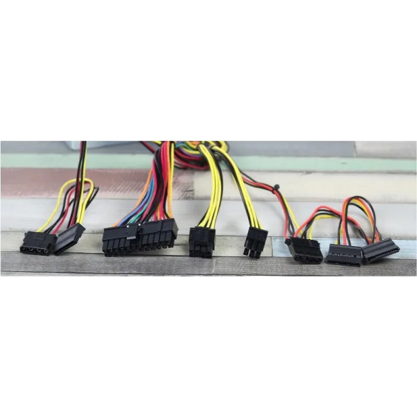 Фото - Блок питания для ПК Gamemax ATX 450W с кабелем питания (GM-450B)