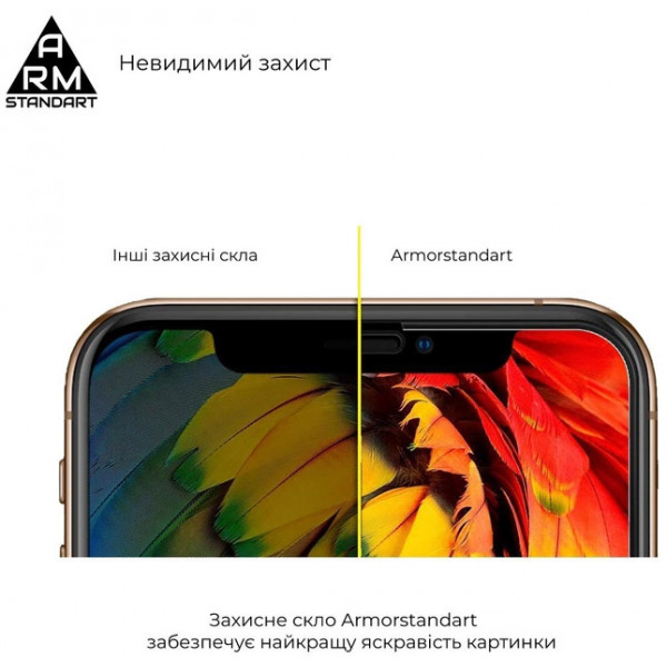 Фото - Захисне скло для смартфону Armorstandart Full Glue Curved for Xiaomi 13 Lite Black (ARM66960)
