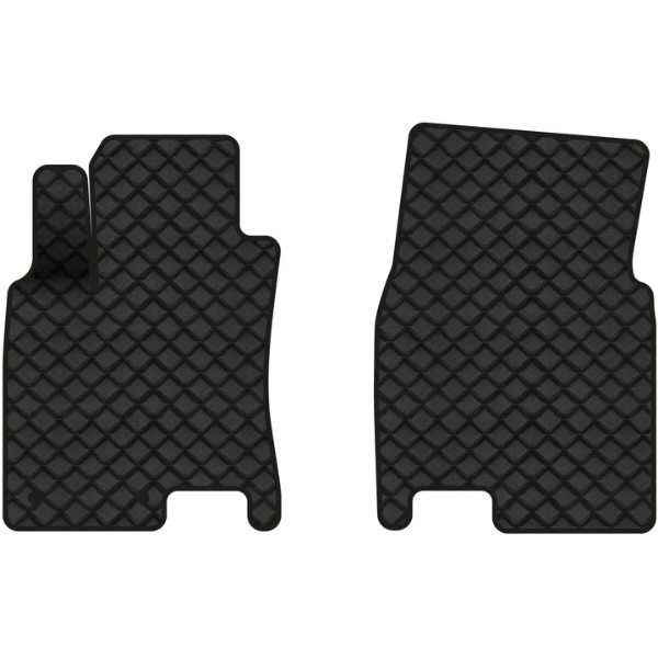 Фото - Коврики из экокожи в салон авто передние EVAtech ECO для Qashqai (J10) Nissan 2006-2013 1 поколение SUV EU NS3393A2RN2BBB