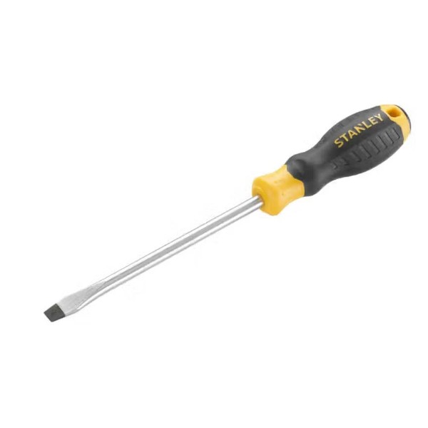 Фото - Отвертка Stanley Cushion Grip SL8x150 мм с расширяющимся жалом (STHT16149-0)