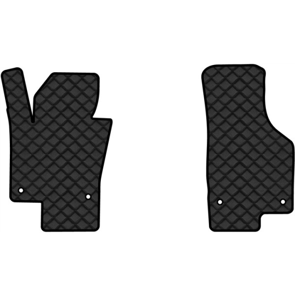 Фото - Килимки з екошкіри в салон авто передні EVAtech ECO для Passat (B6) (with armrest) Volkswagen 2005-2010 6 покоління Sedan EU VW3264AK2AV4BBB