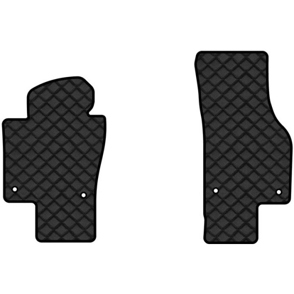 Фото - Коврики из экокожи в салон авто передние EVAtech для Passat (B7) Volkswagen 2010-2014 7 поколение Combi EU VW3695AL2AV4BBB