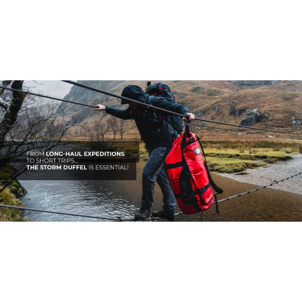 Фото - Сумка дорожная Highlander Storm Kitbag 65L Red (DB123-RD)