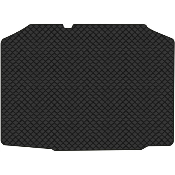 Фото - Коврик из экокожи в багажник авто EVAtech для Fabia (5J) Skoda 2007-2014 2 поколение Htb EU (SK3500B1BBB)